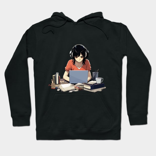 Working girl Hoodie by Ceiko